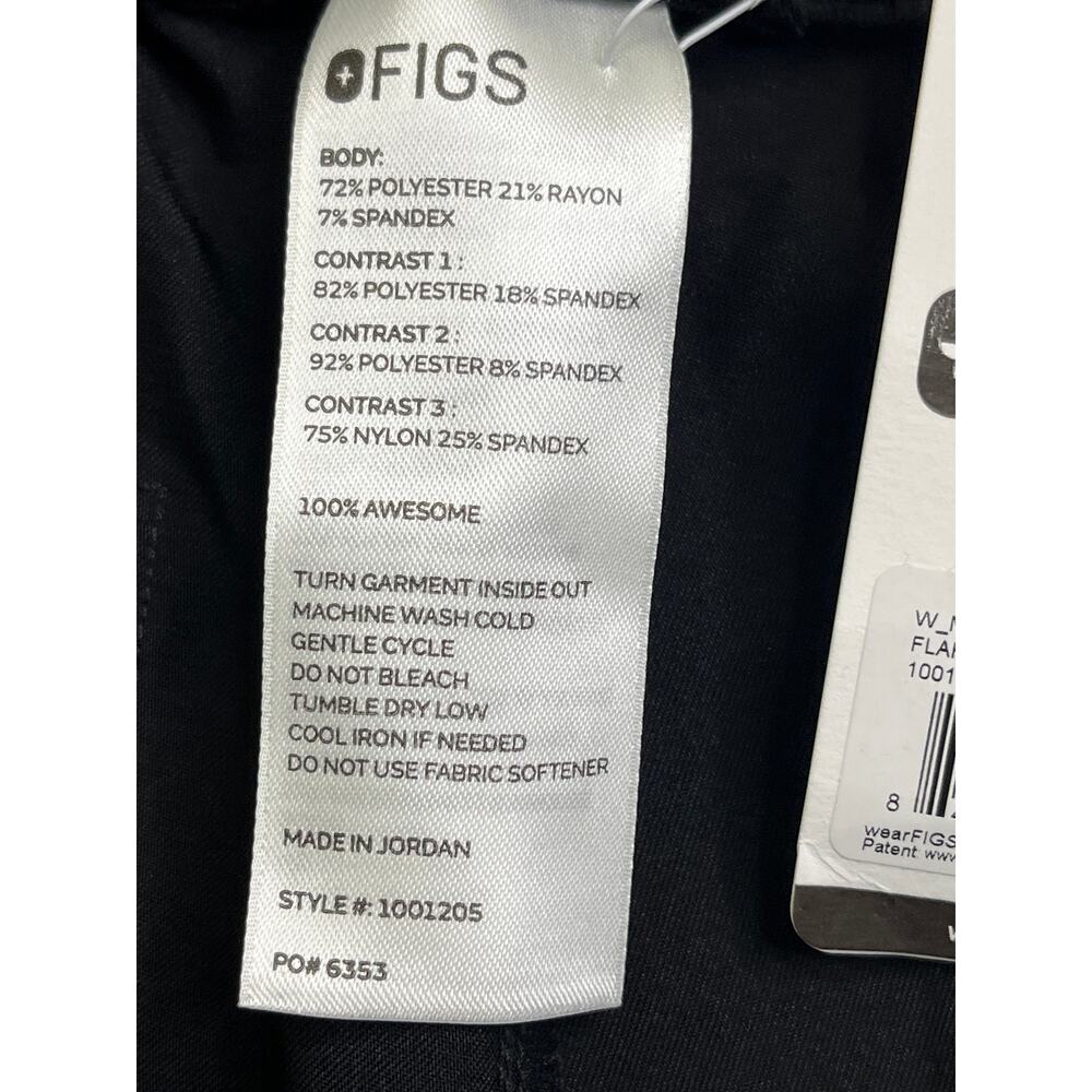 FIGS Madryn High Waisted Flare Scrub Pants Size Petite Large NWT - Picture 9 of 16